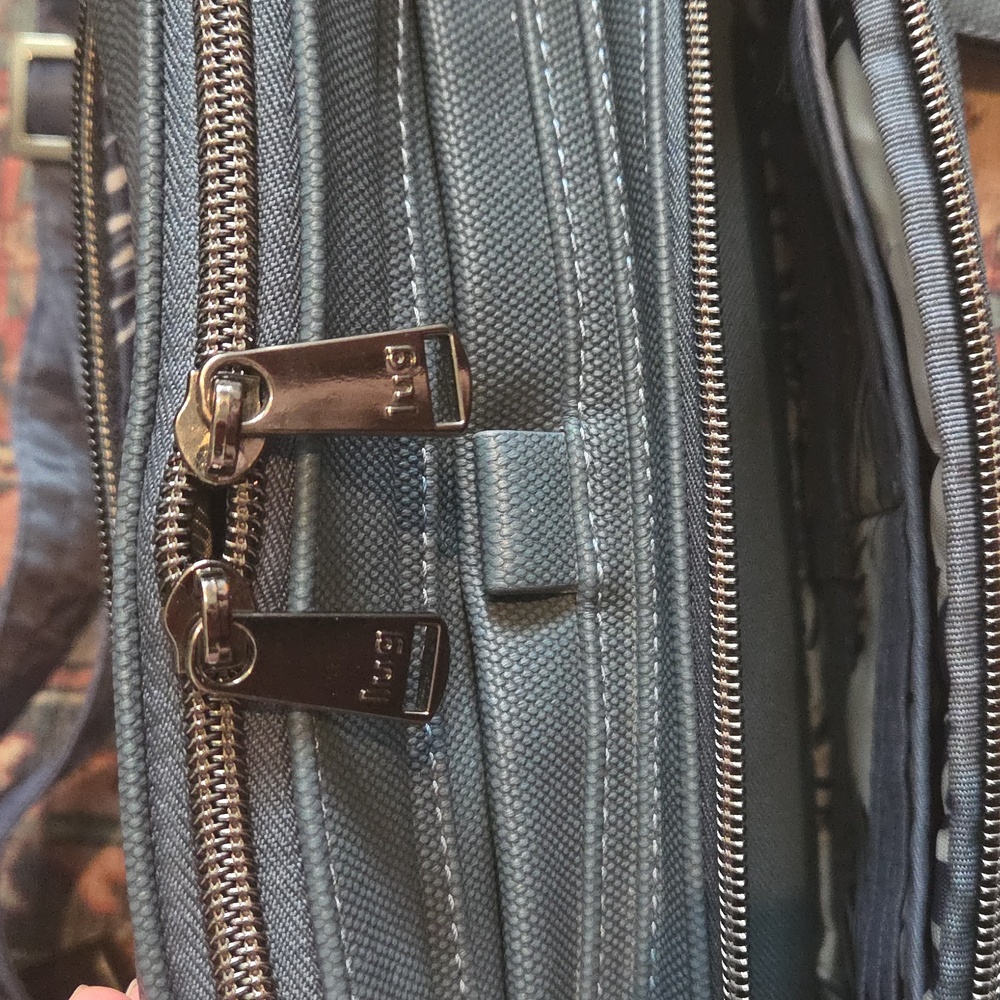 Lug Hitch Matte Luxe Belt Bag In Blue - Picture 5 of 12